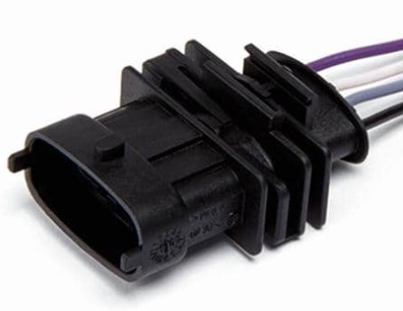 Разъем 1928403453 (4pin) 4 контакта к датч. кислорода Siemens /Г-3302/ Opel Astra Chevrolet Aveo без проводов -D- арт:AECC280