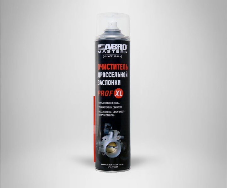 Очиститель дроссельной заслонки 650 мл PROF XL -D- арт:TVC-650