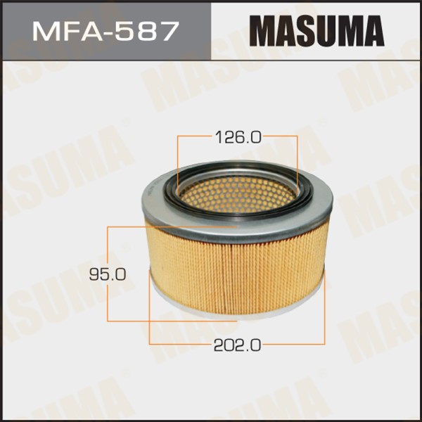 фильтр воздушный! \ Mazda E2000/2200 SR2 2.2D 97-02 арт2. MFA-587 (заказ)