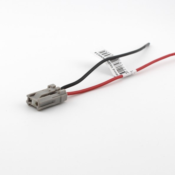 Разъем 2-х контактый к патрону ламп (W16W) заднего хода (фонаря) -D- арт:906614