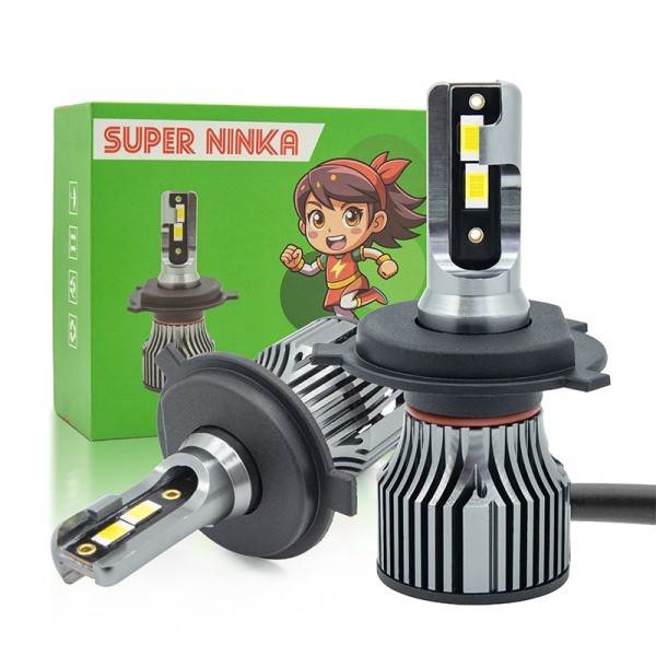 Лампа H4 12V LED 30W 6500K 2 шт -D- арт:A8B-H4