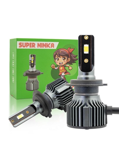 Лампа H7 12V LED 30W 6500K 2 шт -D- арт:A8B-H7