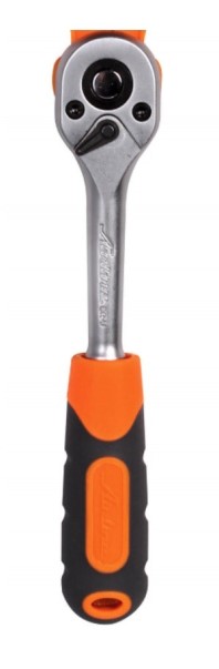 Ключ трещотка 1/4 (с переключателем) L=155, 45 зубов -D- арт:AT-HDR-17