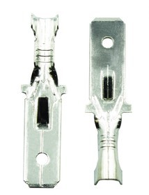 Клемма  папа  (6,3 мм) 1,5-2,5 мм2 -D- арт:МШ-63-1,5-2,5