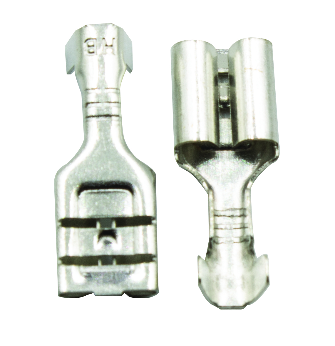 Клемма  папа  (6,3 мм) 1,5-2,5 мм2 с фиксатором -D- арт:МГФ-63-1,5-2,5