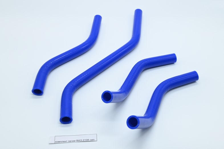 Патрубок печки /2108/ 4 шт силикон -D- арт:V-10753