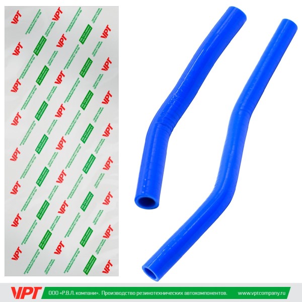 Патрубок печки /2170/ 2 шт инж. силикон -D- арт:V-10764