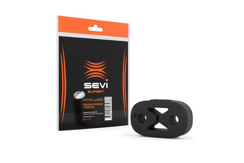 Крепление глушителя Chevrolet Aveo T250/255 Lanos -D- арт:4114-1437