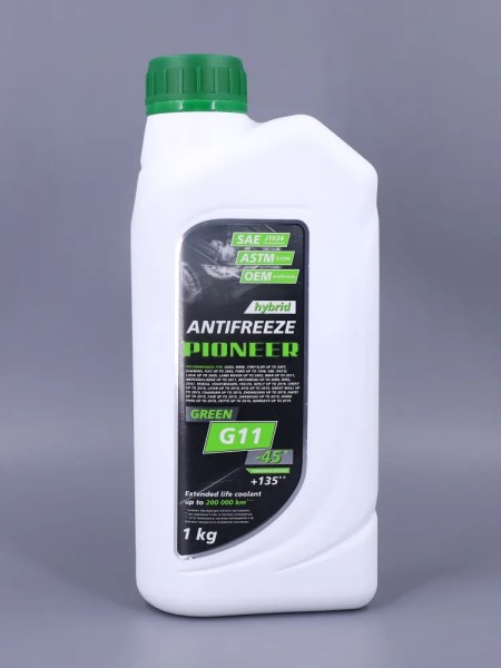 Антифриз  PIONEER  G-11 -40С (1 кг.) зеленый -D- арт:006001002076