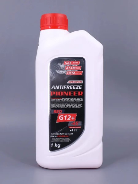 Антифриз  PIONEER  G-12 -40С (1 кг.) красный -D- арт:006001001076