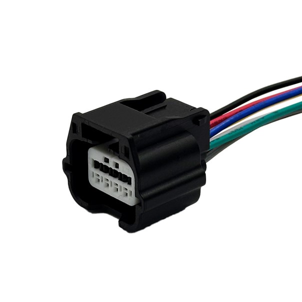 Разъем 7283885530 (8pin) 8 конт к жгуту датчика кислорода, жгуту проводов перед.бампера партроника Lada перед.парктрон -D- арт:AX6448