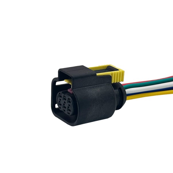 Разъем 1928404900 (6pin) 6 конт к дроссельной заслонке для Geely; датчику кислорода (Лямбда-зонд) для Chevrolet Alfa Rom -D- арт:AX6476