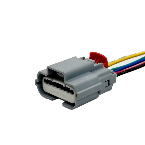 Разъем 314049210 (6pin) 6 конт к блоку безопасности Geely; задним светодиодным фонарям, парктронику, ДМРВ -D- арт:AX6486