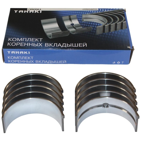 Вкладыши коренные /Г-3302 дв. 402/  0.25 -D- арт:TKG-1000102-53