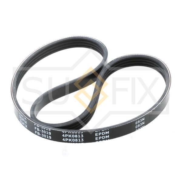 Ремень кондиционера Hyundai Accent (Тагаз) 1.5 16кл. /4PK0813/ -D- арт:FB-3019