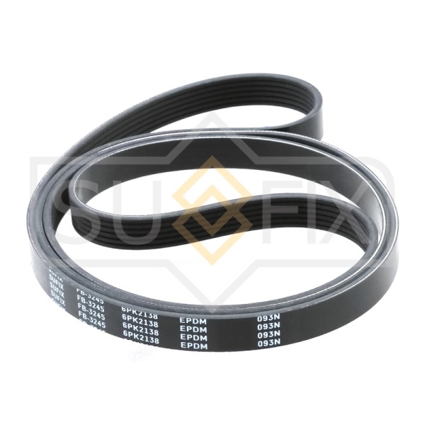 Ремень привода агрегатов Hyundai Solaris 1.4 16кл. /6PK2138/ -D- арт:FB-3245