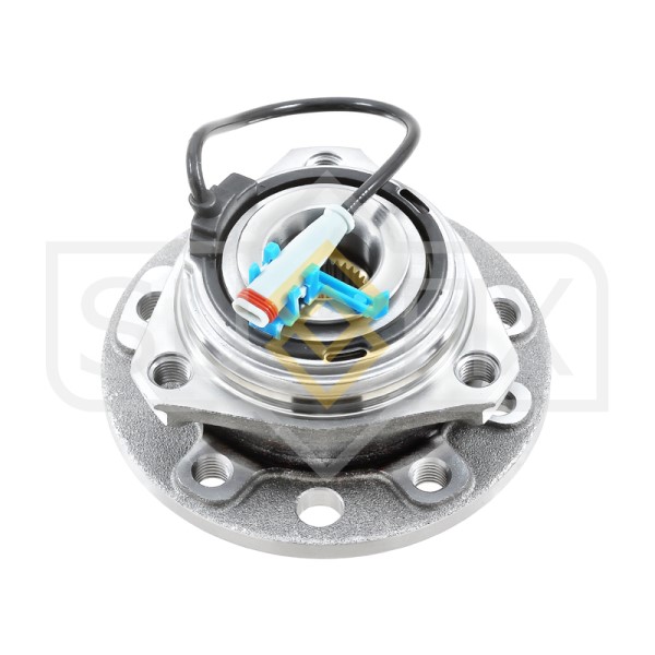 Ступица Opel Astra H 04 Zafira 05 перед. в сб. (с ABS, 5 отвер. колеса) -D- арт:SN-1009