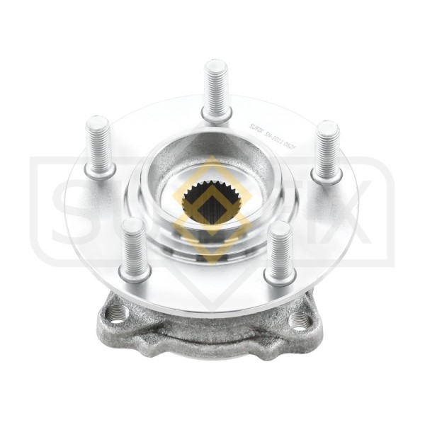 Ступица Mitsubishi Outlander II 4WD Citroen C-Crosser 4WD Peugeot 4007 4WD задн./в сб. с подш./ (с ABS) -D- арт:SN-1011