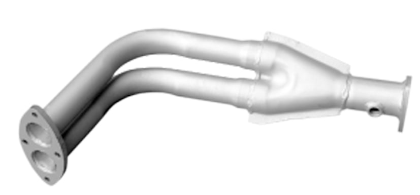 Труба приемная /УАЗ 3163 дв. 409/ под датчик -D- арт:АК 3160-20-1203010-10