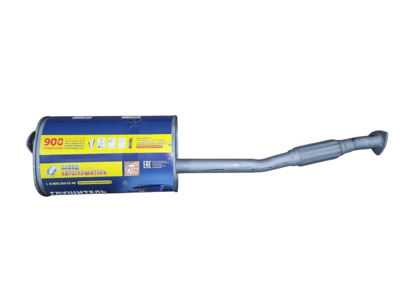 Глушитель /УАЗ 315195 Хантер/ дв. 409, Евро-3 с гофрой ПРЕМИУМ -D- арт:АК 315195-1201010-03 ПРЕМИУМ