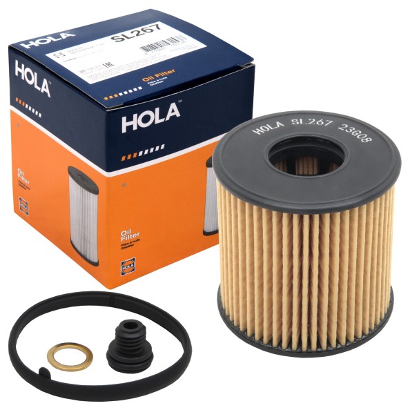 Фильтр масляный Hyundai Creta II Tucson IV Elantra VII  (элемент) -D- арт:SL267