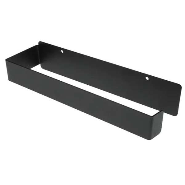 Держатель для бумажных полотенец, настенный, монтаж без сверления, черный (заказ) -D- арт:38-0637