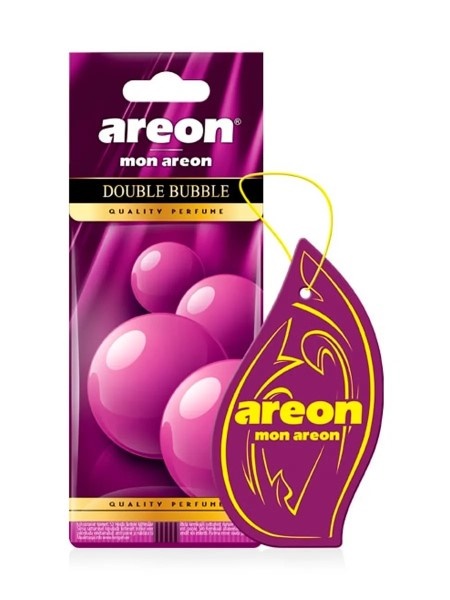 Ароматизатор подвесной  MON AREON  Дабл Бабл -D- арт:704-043-337-ЧЗБ