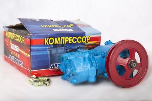 Компрессор 2-х цилиндровый /МАЗ/ 270 л/м (с шкивом) -D- арт:5336-3509012-10