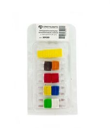 Предохранители набор флаж. мини с пинцетом /8 шт/ -D- арт:20120