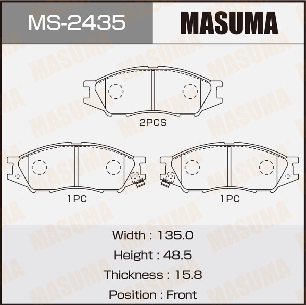 Колодка торм. Nissan Almera Classic N16 Sunny Micra перед.