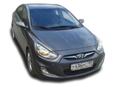 Стекло лобовое Hyundai Solaris с 2017 г. с полосой с обогревом щеток