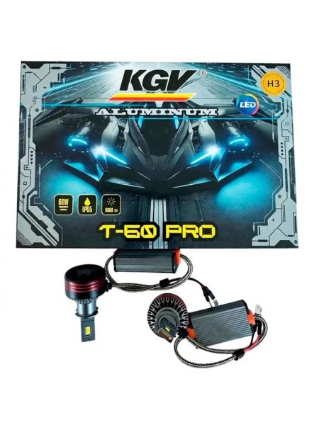 Лампа H3 9-36V LED 60W/6000LM 6000K 2 шт