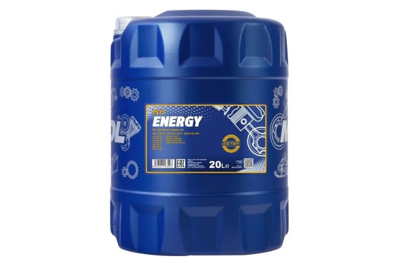 Масло моторное MANNOL Energy 7511 5W30 SN A3/B3 (20л.) синтетическое