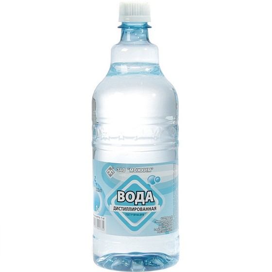 Вода дистиллированная 1 л