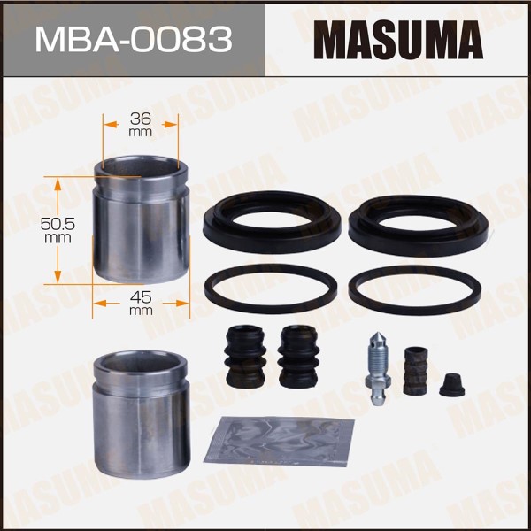 Ремкомплект тормозного суппорта с поршнем d-45 MASUMA, 245926 front
