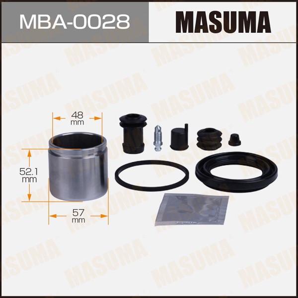Ремкомплект тормозного суппорта с поршнем d-57 MASUMA, 257923 front