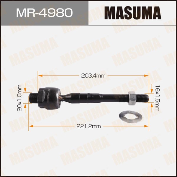 Рулевая тяга MASUMA NISSAN PATHFINDER, FRONTIER / R51, D40 05-