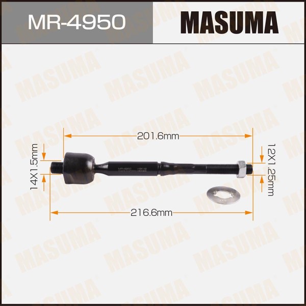 Рулевая тяга MASUMA NISSAN TIIDA / C11 04-12