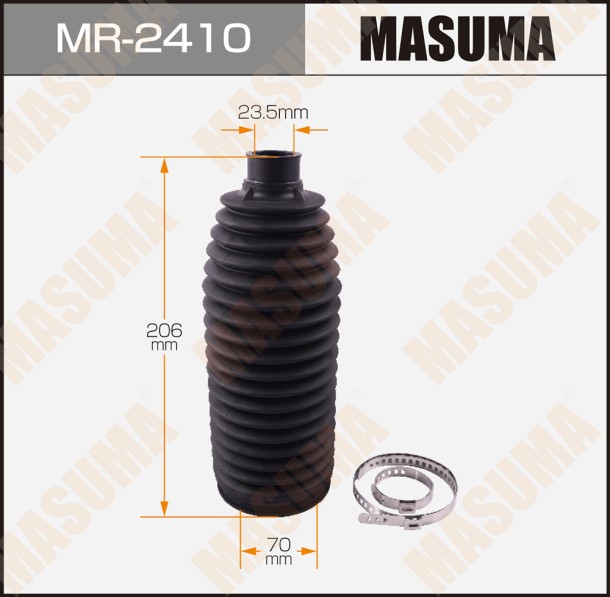 Рулевой рейки пыльник MASUMA MR-2410 (пластик) LAND CRUISER / UZJ200L, URJ201L  +Хомут в комплекте
