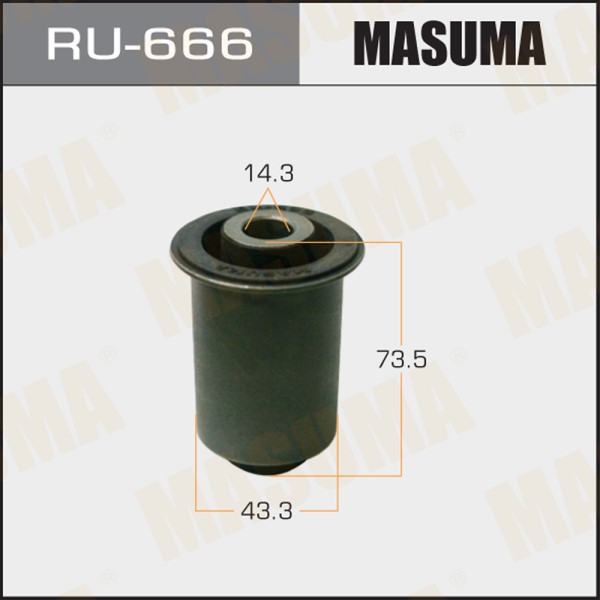 Сайлентблок перед. рычага Nissan Pathfinder R51 Navara D40 перед. ниж.