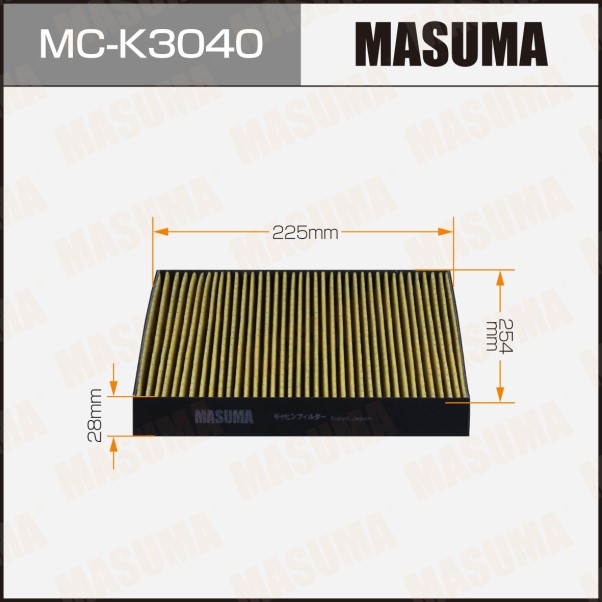 Салонный фильтр AC0243 MASUMA HYUNDAI SANTA FE IV  (1/40)