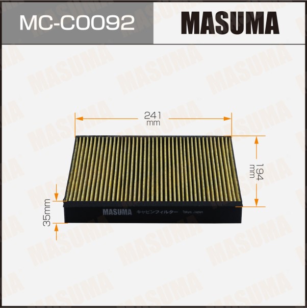 Салонный фильтр AC0340C MASUMA CHANGAN CS55 19-  (1/40)