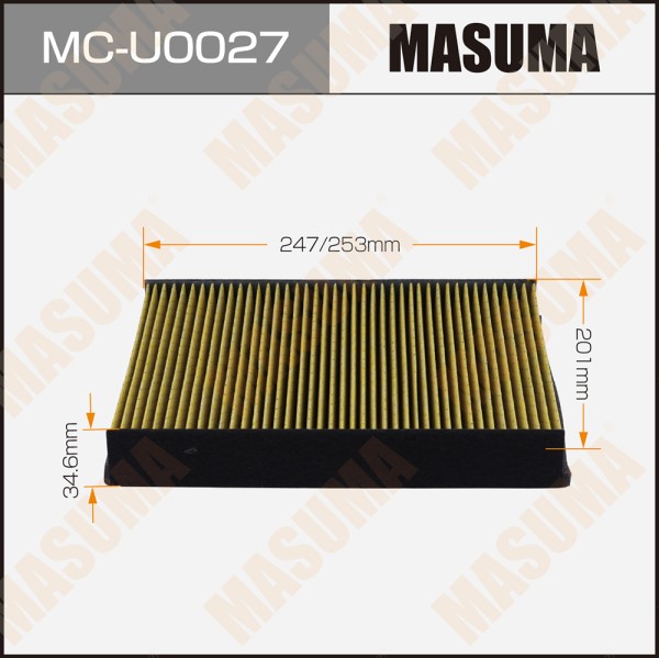 Салонный фильтр AC51003 MASUMA FORD KUGA 16- (1/60)