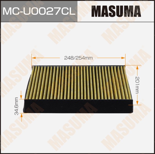 Салонный фильтр AC51003C MASUMA угольный FORD KUGA 16- (1/60)