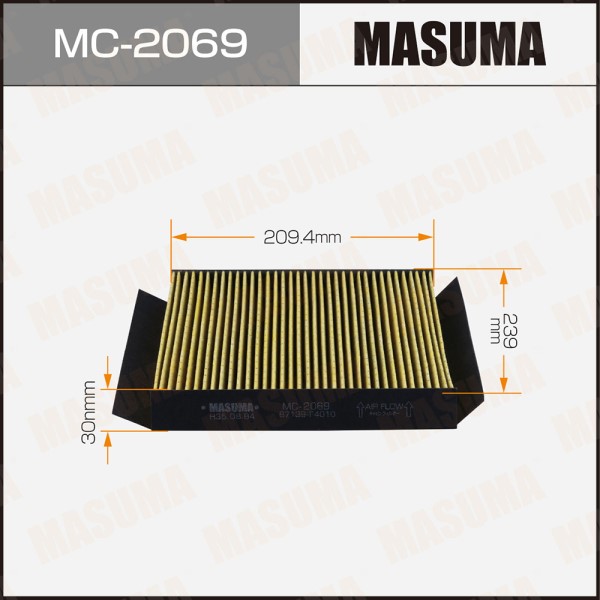 Салонный фильтр MASUMA (1/40)