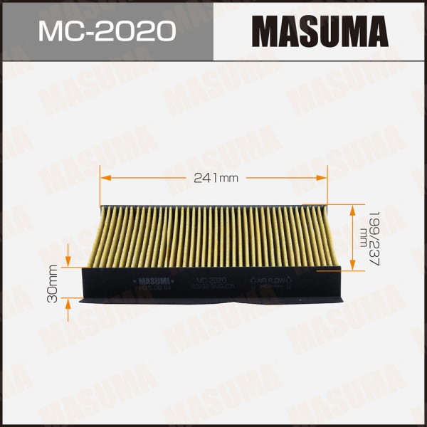 Салонный фильтр MASUMA (1/40)