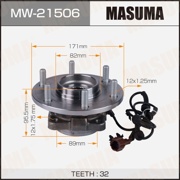 Ступичный узел MASUMA rear NISSAN ARMADA / TA60