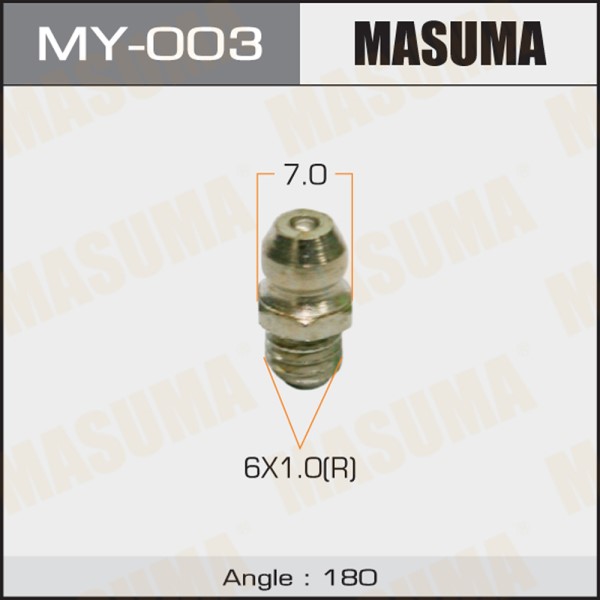 Тавотница MASUMA  M 6x1 -180  [уп.50]