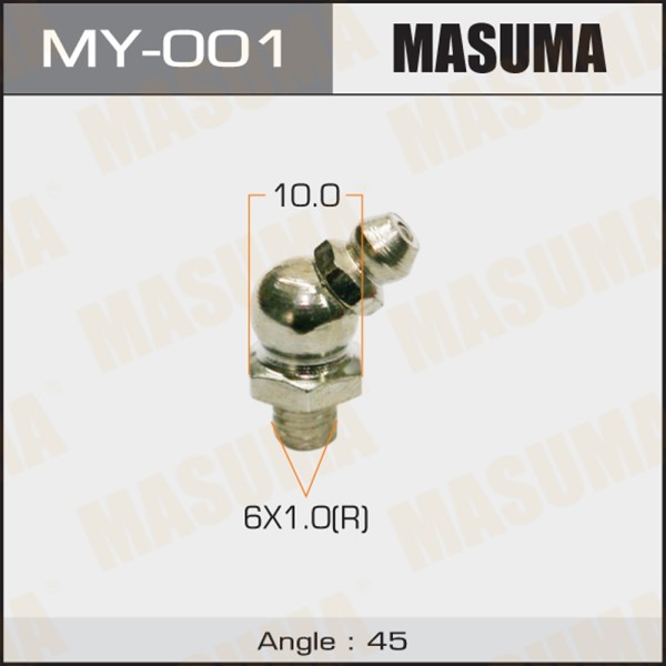 Тавотница MASUMA  M 6x1 -45  [уп.50]