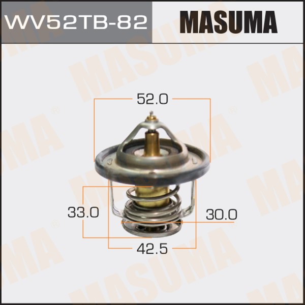 Термостат MASUMA WV52TB-82